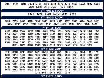 Kerala Lottery Result – DhanaLekshmi Draw | 10 June 2026