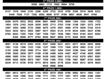 Kerala Lottery Result – Bhagyathara Draw | 31 August 2026