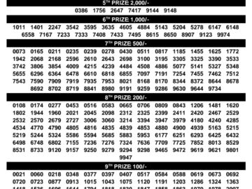 Kerala Lottery Result – Suvarna Keralam Draw | 04 September 2026